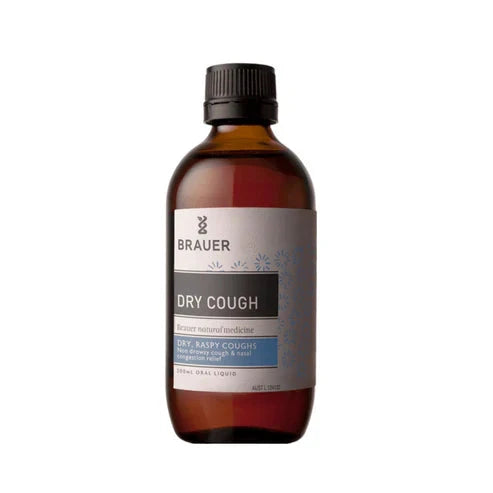 Brauer Dry Cough Oral Liquid 200ml Supplement Oborne Health Supplies/CH2 