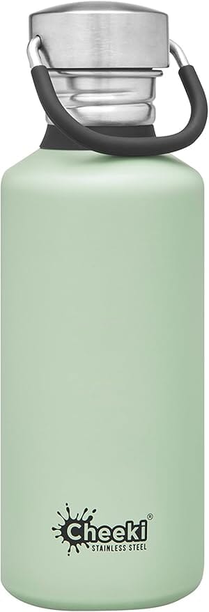 Cheeki Water Bottle Classic Stainless Steel 500ml Household Oborne Health Supplies/CH2 