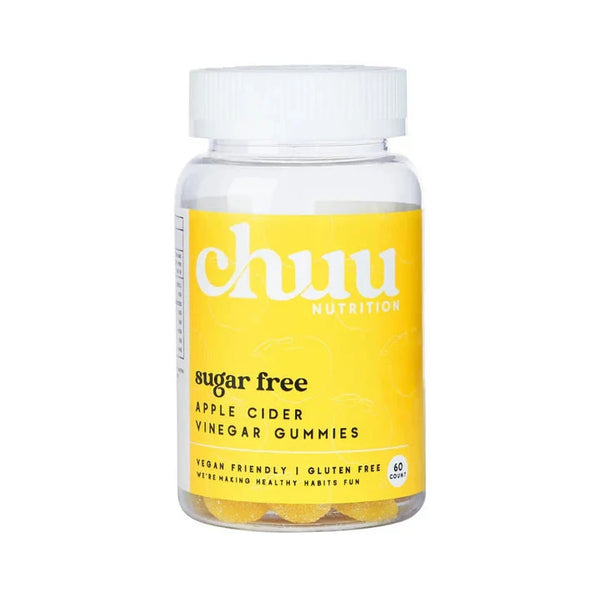Chuu Nutrition Apple Cider Vinegar Gummies Sugar Free 60 pcs Supplement Unique Health Products 