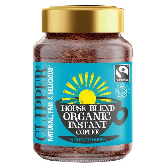 Clipper Organic House Blend Instant Coffee 100g Herbal Teas Kadac Pty Ltd 
