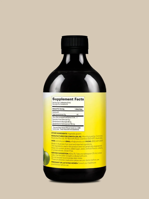 Comvita Olive Leaf Extract Natural Supplement Unique Health Products 