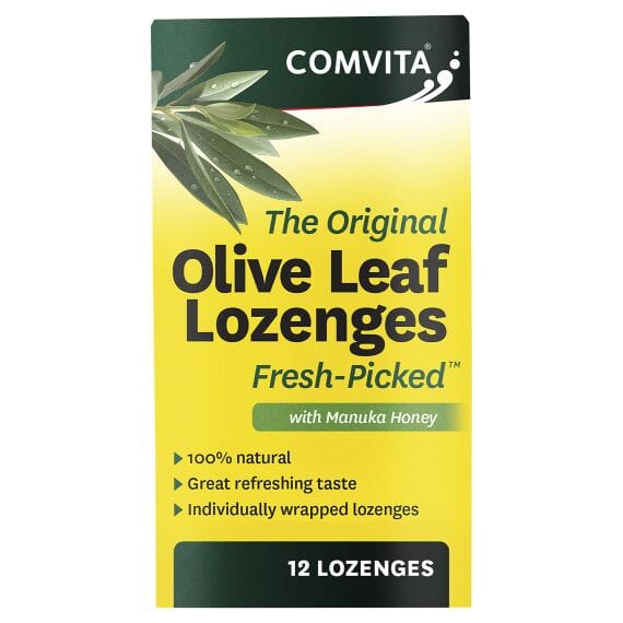 Comvita Olive Leaf Lozenges Supplement Unique Health Products 