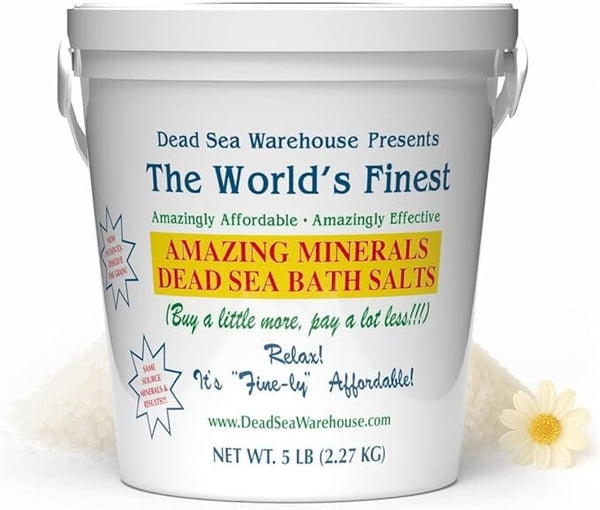 Dead Sea Warehouse Dead Sea Bath Salts Health & Beauty Unique Health Products 