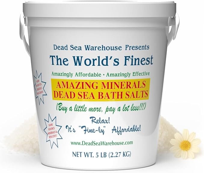 Dead Sea Warehouse Dead Sea Bath Salts Health & Beauty Unique Health Products 