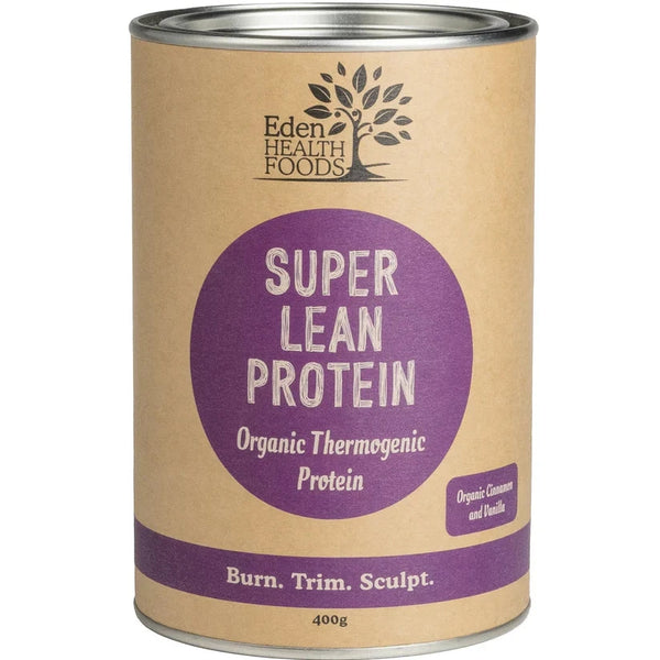 Eden Health Super Lean Protein Cinnamon and Vanilla Supplement Unique Health Products 