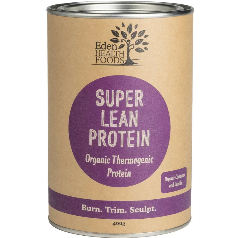 Eden Health Super Lean Protein Cinnamon and Vanilla Supplement Unique Health Products 
