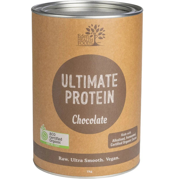 Eden Healthfoods Ultimate Protein Chocolate Supplement Unique Health Products 