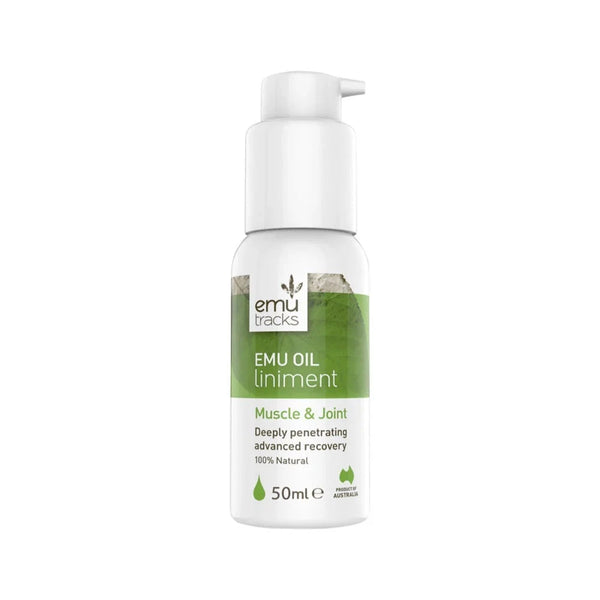Emu Tracks Emu Oil Muscle & Joint Liniment 50ml Supplement Oborne Health Supplies/CH2 