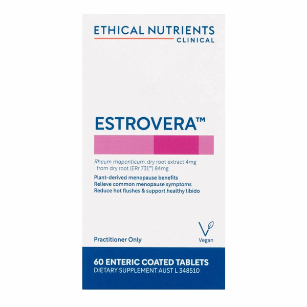 Ethical Nutrients Clinical Estrovera 60 tabs Supplement Metagenics (Aust) Pty Ltd 