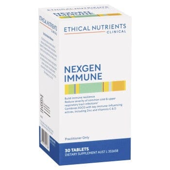 Ethical Nutrients Clinical Nexgen Immune 30 tabs Supplement Metagenics (Aust) Pty Ltd 