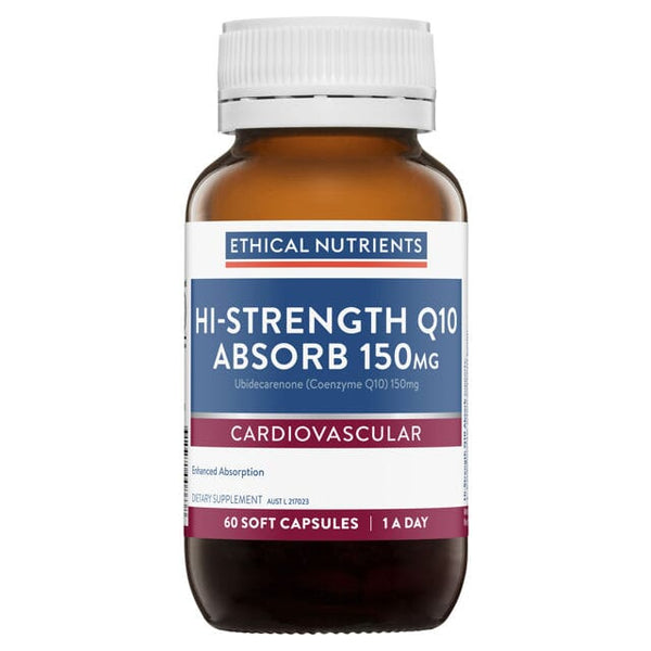 Ethical Nutrients CoQ10 150mg Supplement Metagenics (Aust) Pty Ltd 