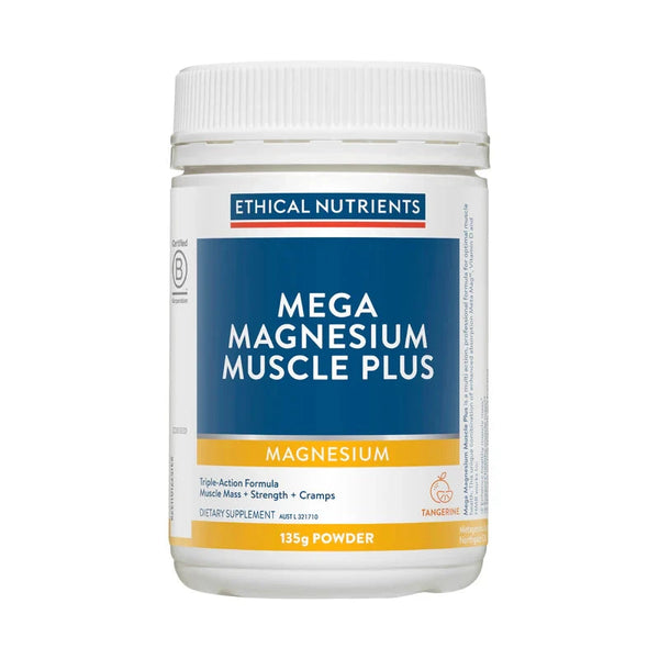 Ethical Nutrients Mega Magnesium Muscle Plus Supplement Metagenics (Aust) Pty Ltd 