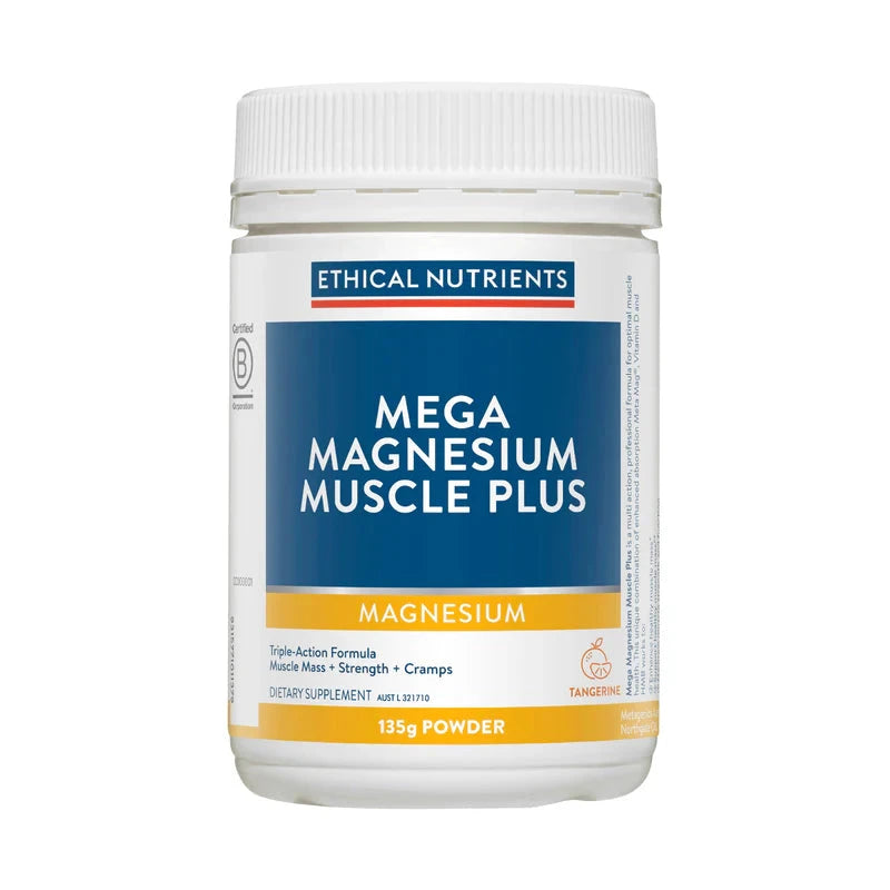Ethical Nutrients Mega Magnesium Muscle Plus Supplement Metagenics (Aust) Pty Ltd 