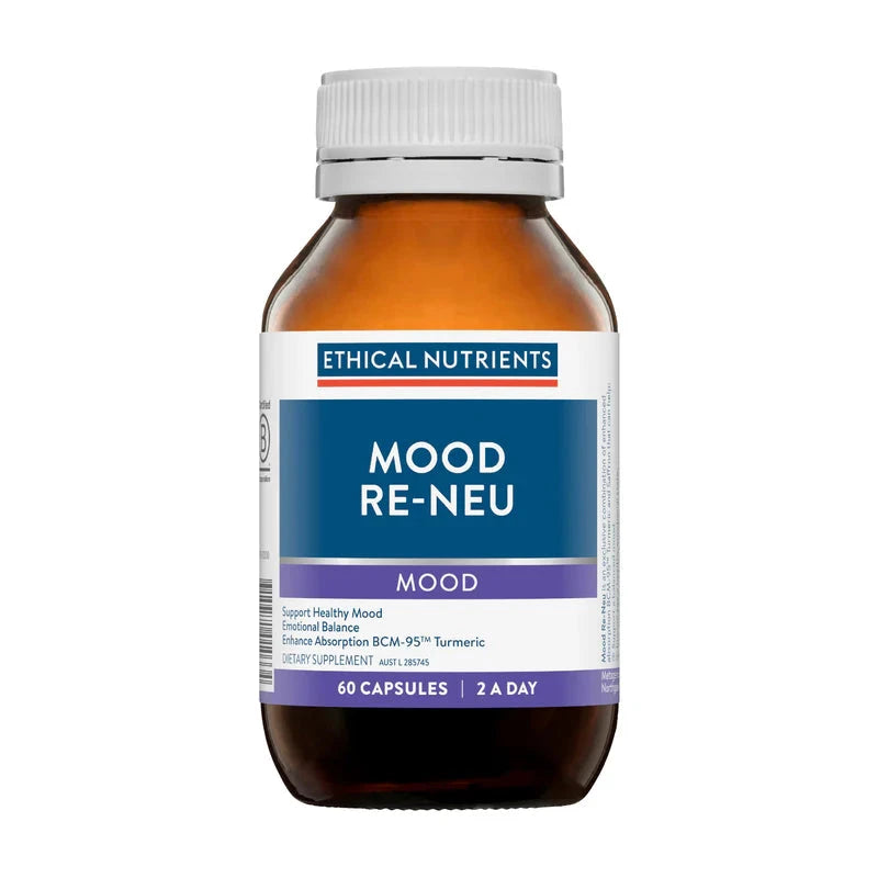 Ethical Nutrients Mood re-neu 60 caps Supplement Metagenics (Aust) Pty Ltd 