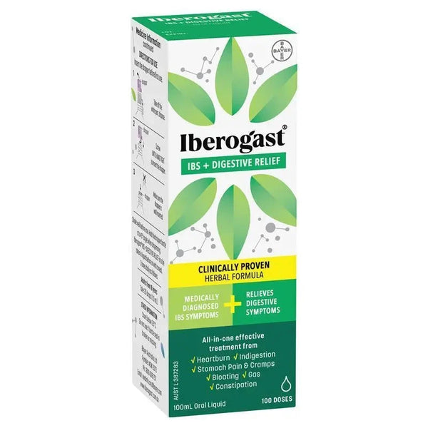 Flordis Iberogast IBS + Digestive Relief Oral Liquid 100ml Supplement Oborne Health Supplies/CH2 