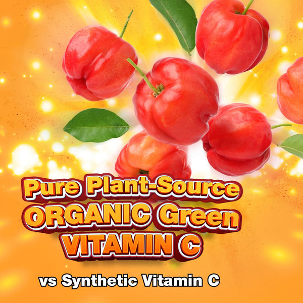 Green Nutritionals Organic Green Vitamin C 100g Powder Supplement Oborne Health Supplies/CH2 
