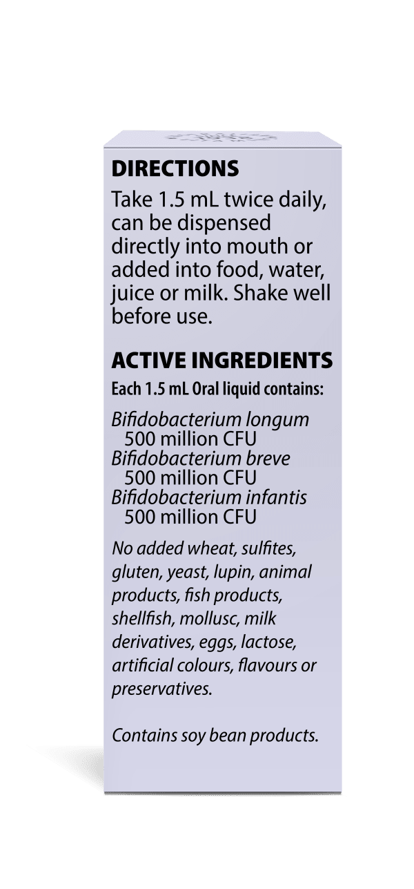 Henry Blooms Infant Liquid Probiotic Immunity 45ml Supplement Oborne Health Supplies/CH2 