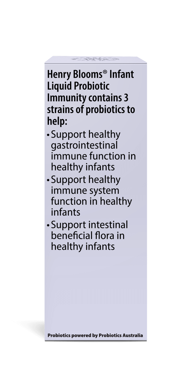 Henry Blooms Infant Liquid Probiotic Immunity 45ml Supplement Oborne Health Supplies/CH2 