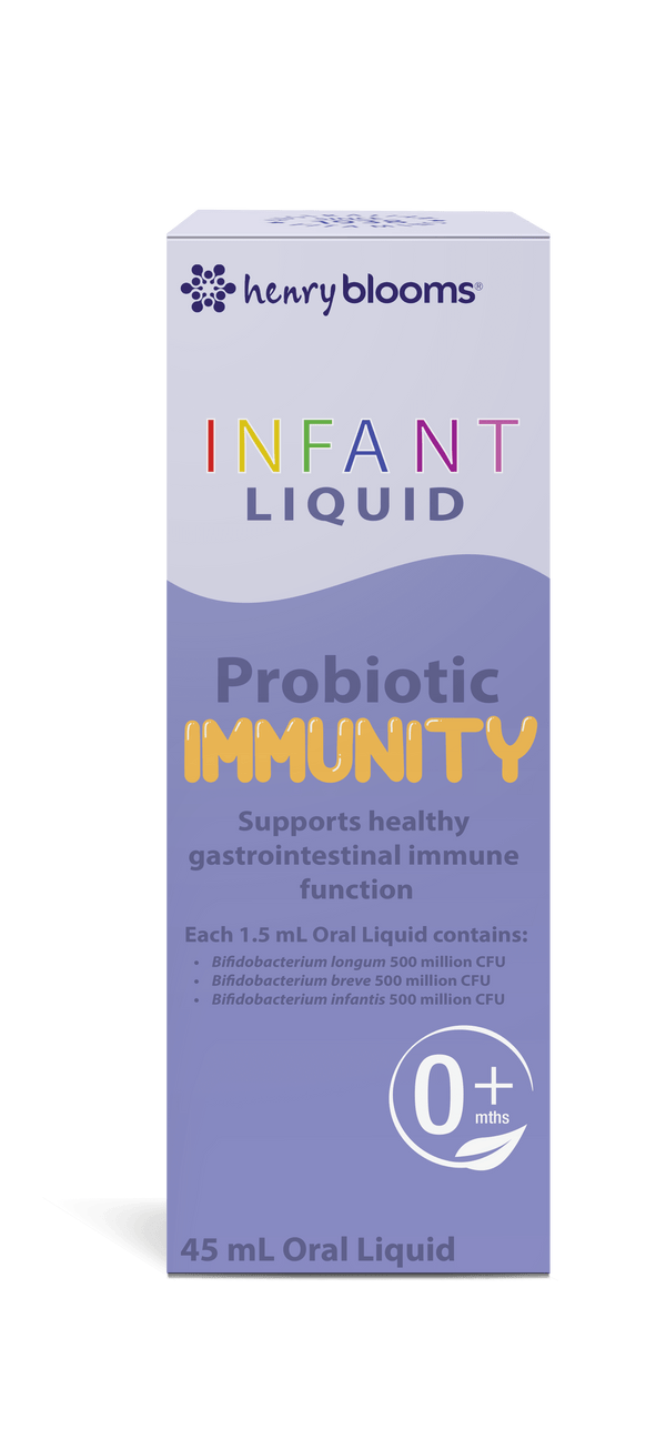Henry Blooms Infant Liquid Probiotic Immunity 45ml Supplement Oborne Health Supplies/CH2 