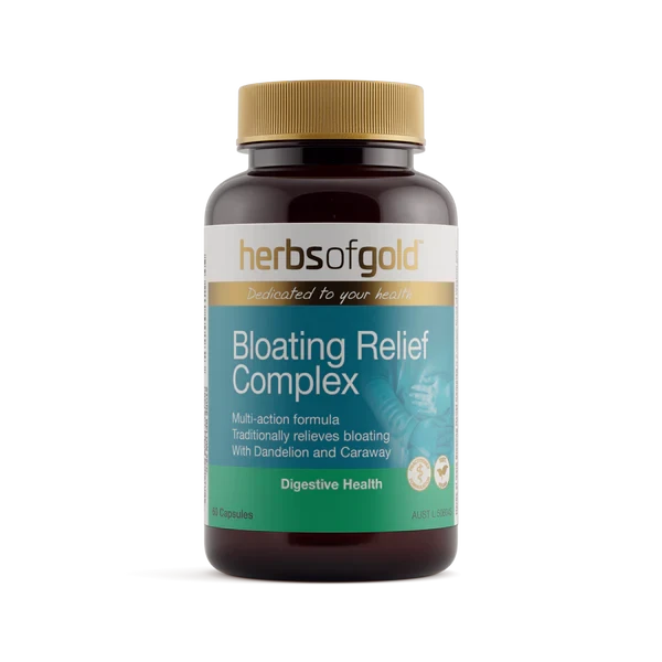 Herbs of Gold Bloating Relief Complex 60VC Supplement Herbs of Gold Pty Ltd 