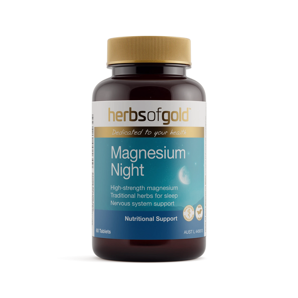 Herbs of Gold- Magnesium Night Supplement Herbs of Gold Pty Ltd 