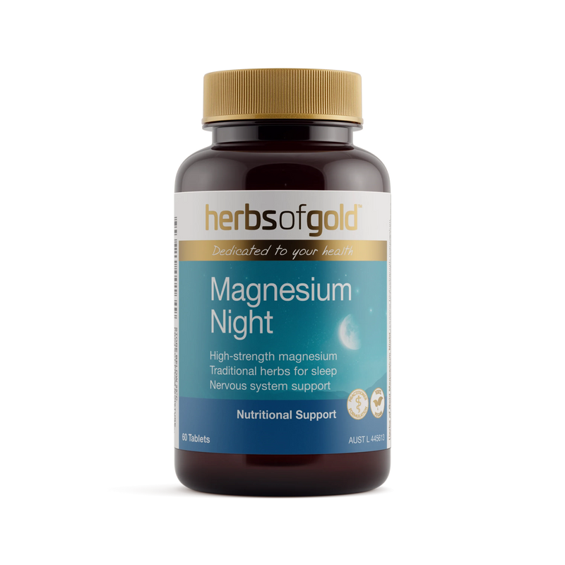 Herbs of Gold- Magnesium Night Supplement Herbs of Gold Pty Ltd 