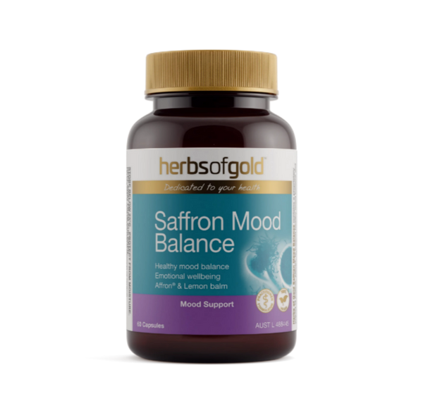 Herbs of Gold Saffron Mood Balance 60C Supplement Herbs of Gold Pty Ltd 