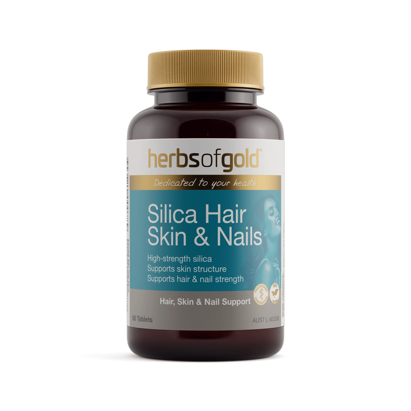 Herbs of Gold Silica Hair Skin & Nails Supplement Herbs of Gold Pty Ltd 