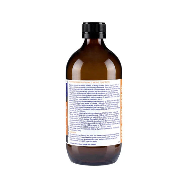 HIVITA WELLNESS Multivitamin Minerals & Herbs Oral Liquid 500ml Supplement Oborne Health Supplies/CH2 