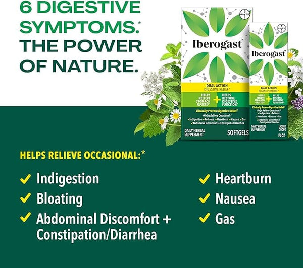 Iberogast IBS + Digestive Relief Oral Liquid 50ml Supplement Oborne Health Supplies/CH2 