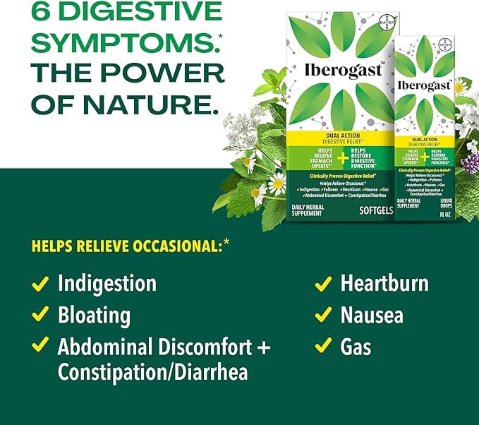 Iberogast IBS + Digestive Relief Oral Liquid 50ml Supplement Oborne Health Supplies/CH2 