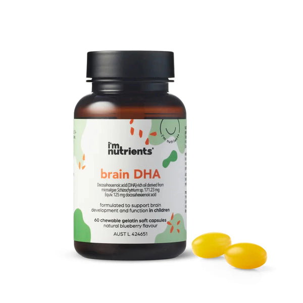 Im Nutrients Brain DHA Chewable (Blueberry) Supplement Not specified 
