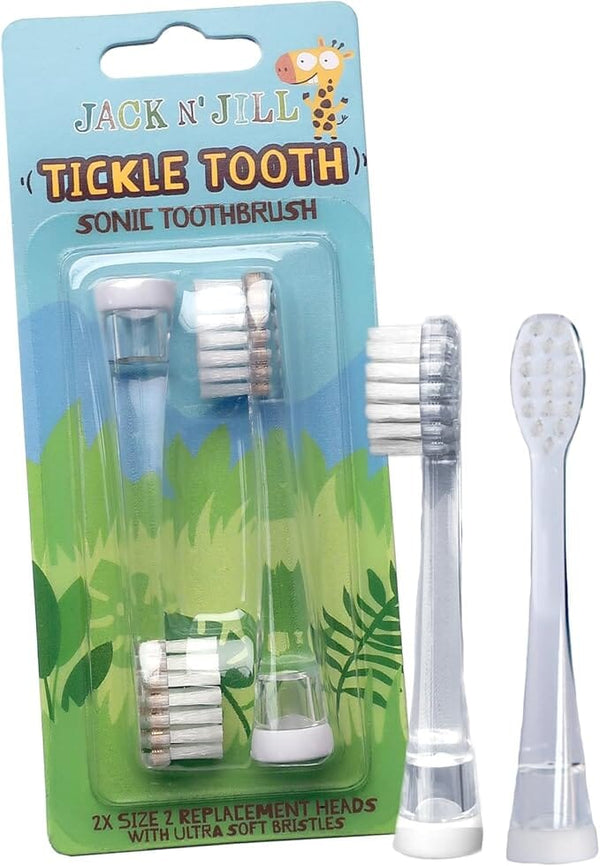 Jack N Jill Tickle Tooth Replacement Heads 2pk Health & Beauty Oborne Health Supplies/CH2 