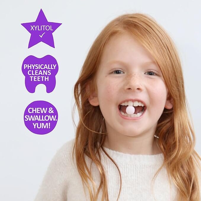 Jack N Jill Tooth Sparkles 60 Tabs Health & Beauty Oborne Health Supplies/CH2 