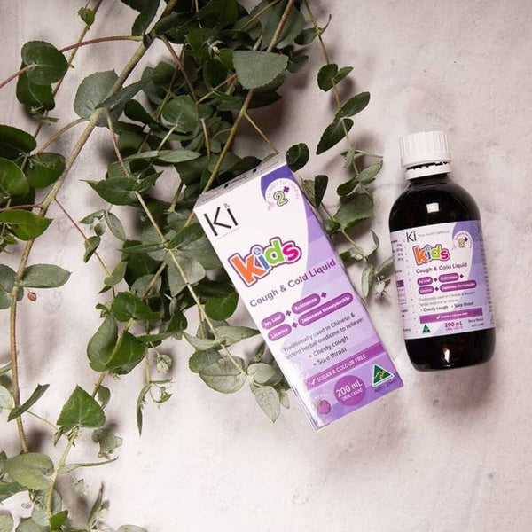 Ki Immune Kids Cough & Cold Liquid Supplement Oborne Health Supplies 