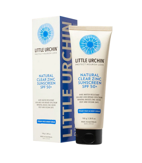 Little Urchin Natural Sunscreen Clear Zinc 50+ Health & Beauty Oborne Health Supplies/CH2 