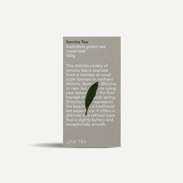 Love Tea Australian Sencha Tea Loose Leaf 100g Herbal Teas Oborne Health Supplies/CH2 