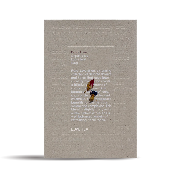 Love Tea Organic Floral Love Tea Loose Leaf 50g Herbal Teas Oborne Health Supplies/CH2 