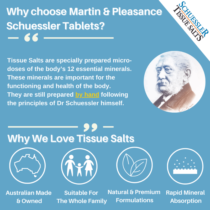 Martin & Pleasance Schuessler Tissue Salts Comb T (1st Stage of Illness) Supplement Oborne Health Supplies/CH2 