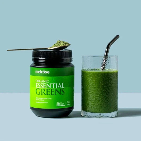 Melrose Essential Greens Organic Supplement Oborne Health Supplies 