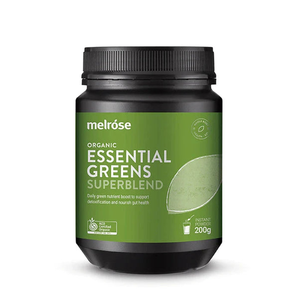 Melrose Essential Greens Organic Supplement Oborne Health Supplies 