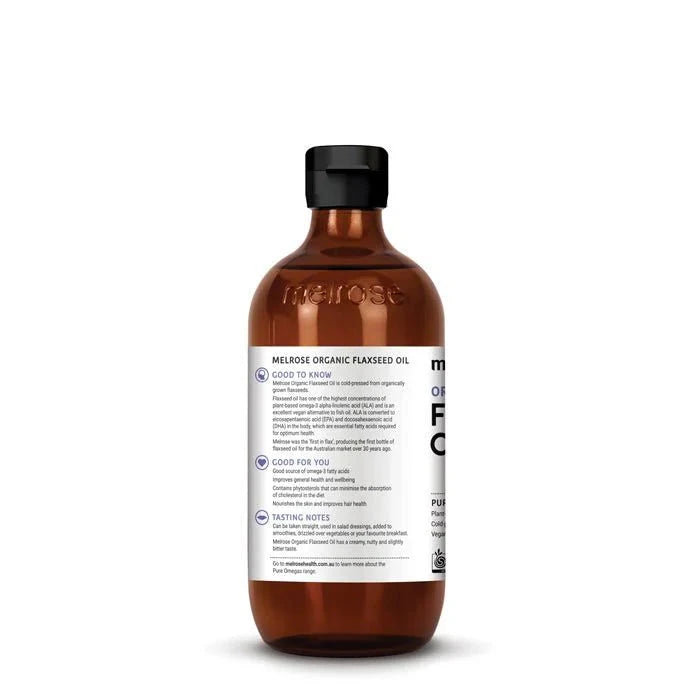 Melrose Flaxseed Oil Organic Grocery Oborne Health Supplies/CH2 
