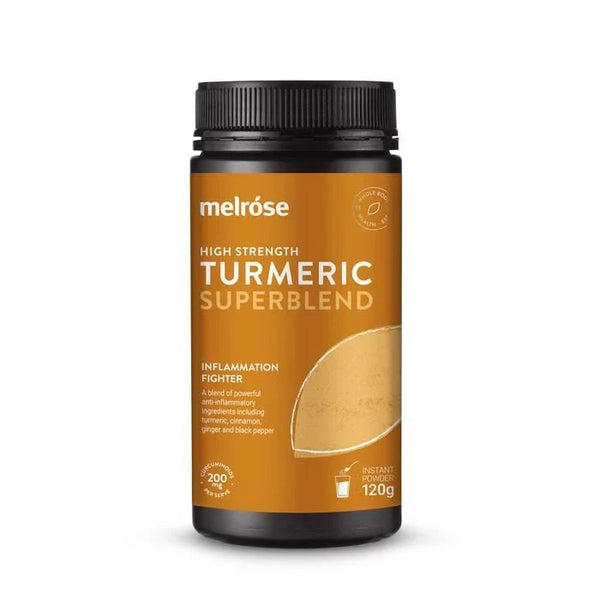 Melrose High Strength Turmeric Superblend Instant Powder 120g Supplement Oborne Health Supplies/CH2 