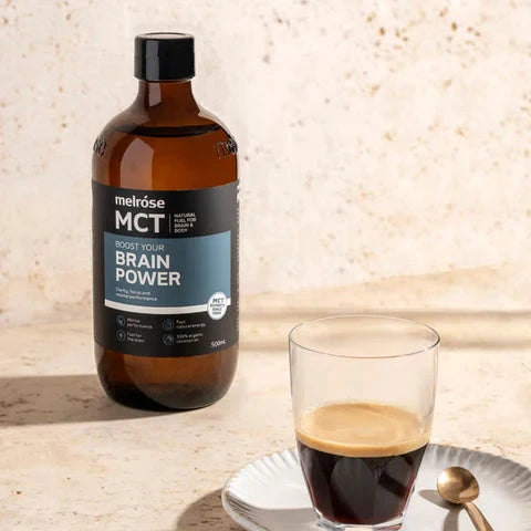 Melrose MCT Oil Boost Your Brain Power Supplement Oborne Health Supplies/CH2 