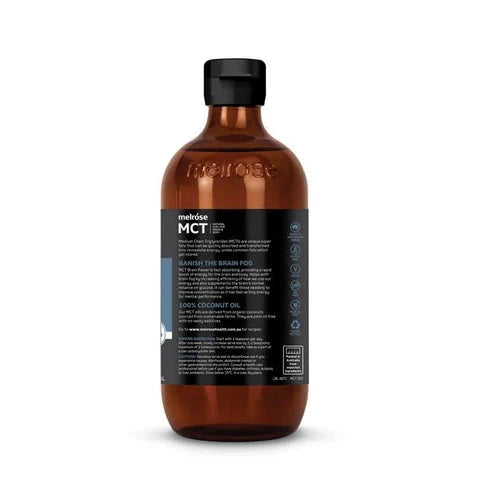 Melrose MCT Oil Boost Your Brain Power Supplement Oborne Health Supplies/CH2 