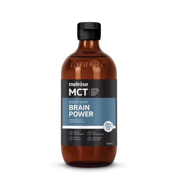 Melrose MCT Oil Boost Your Brain Power Supplement Oborne Health Supplies/CH2 