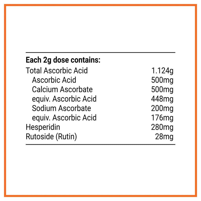 Melrose Vitamin C & Bioflavonoids Supplement Oborne Health Supplies/CH2 