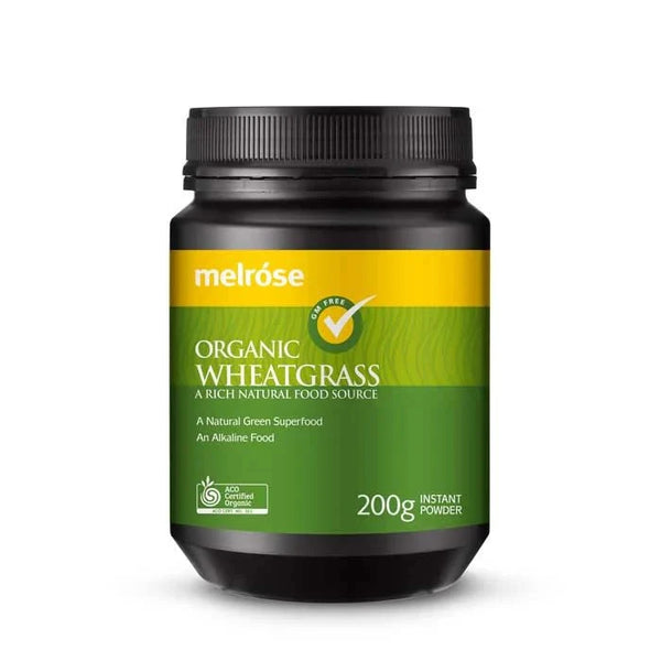 Melrose Wheatgrass Powder 200g Supplement Oborne Health Supplies/CH2 