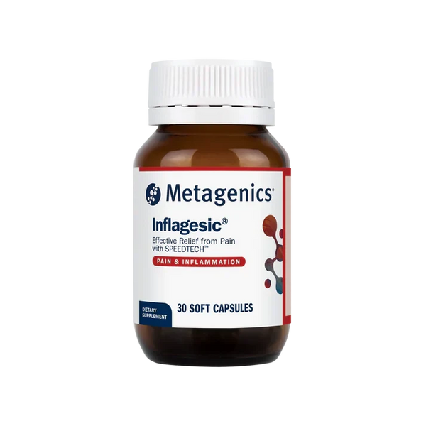 Metagenics Inflagesic 30C Supplement Metagenics (Aust) Pty Ltd 