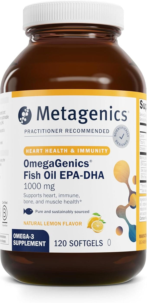Metagenics OmegaGenics High Strength EPA / DHA Fish Oil Supplement Not specified 